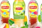 3 bouteilles de Lipton ice tea