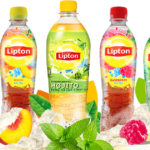 3 bouteilles de Lipton ice tea