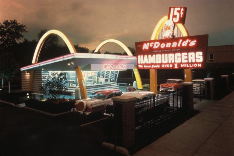 Photo Drive Mc Donald's vintage