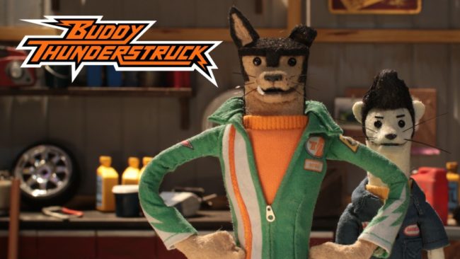 Voix off française du personnage de Buddy dans la série Buddy Thunderstruck pour Netflix : Alexandre Crépet