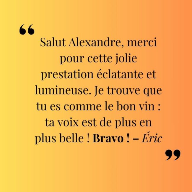 1730636340038 Voix off Alexandre Crépet Feedback positif